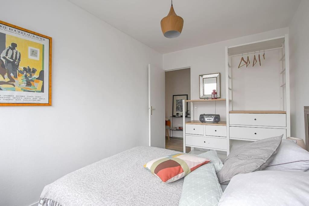 Апартаменты Appt Agreable Avec Balcon Au Sud-Ouest De Кан Экстерьер фото