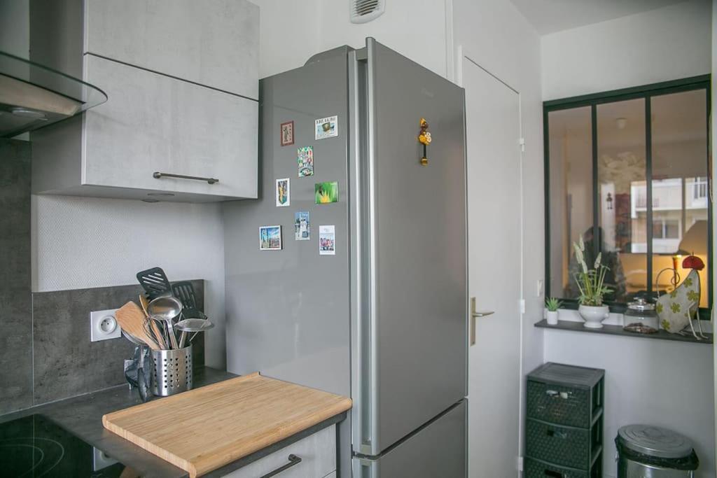 Апартаменты Appt Agreable Avec Balcon Au Sud-Ouest De Кан Экстерьер фото